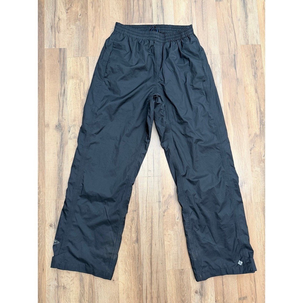 Columbia Omni-Tech Waterproof‎ Pants Men's Small Black Rain Outdoor